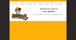 Desktop Screenshot of massjunk.com